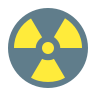 Radioactive icon by Icons8